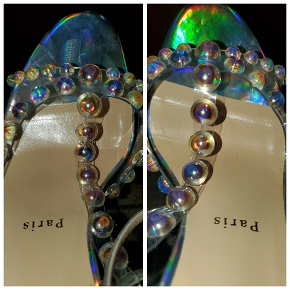 SOLD SOLD!! Christian Louboutin Faridaravie PVC heels - Picture 5 of 12